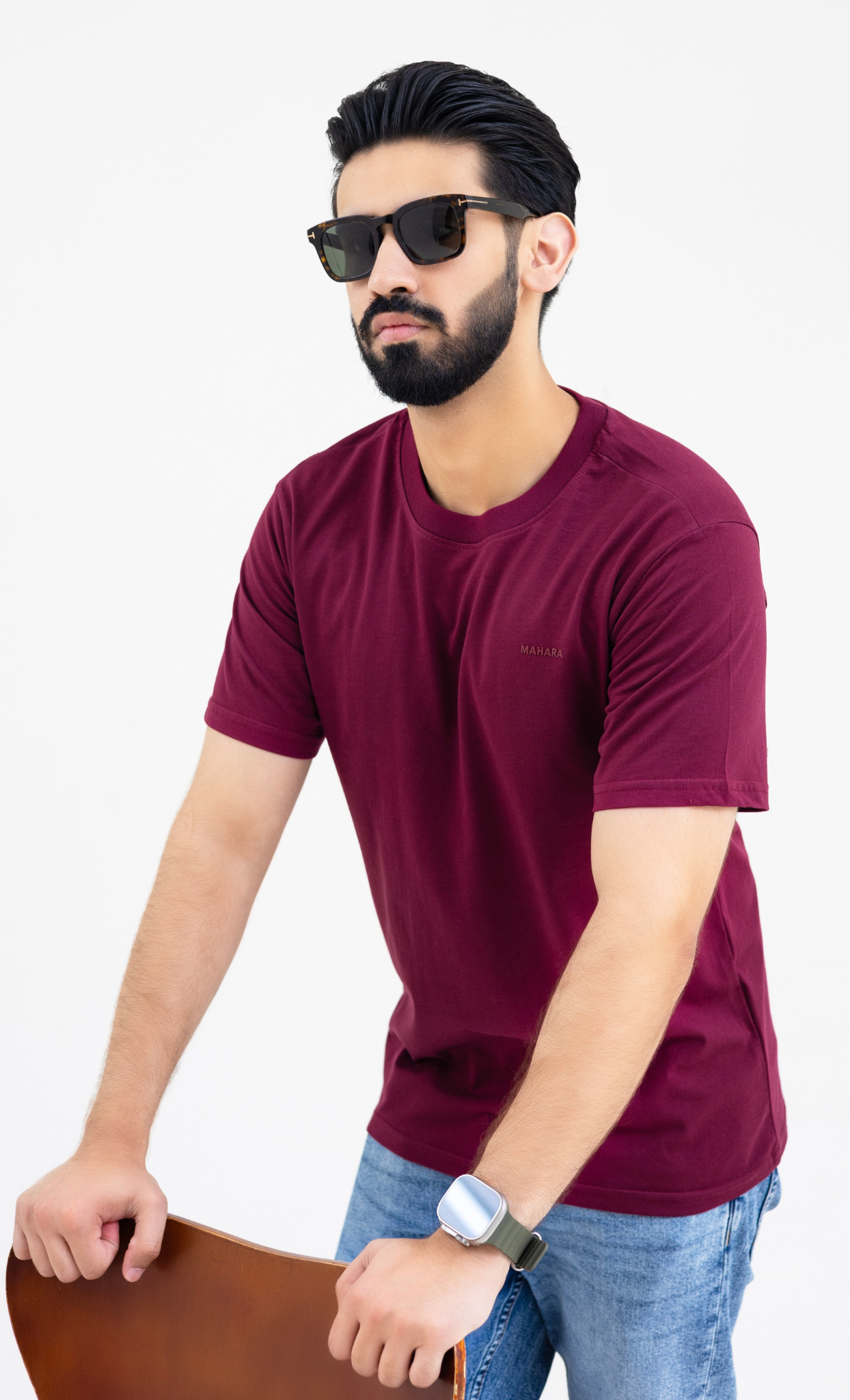 Burgundy - Premium Soft T-Shirt