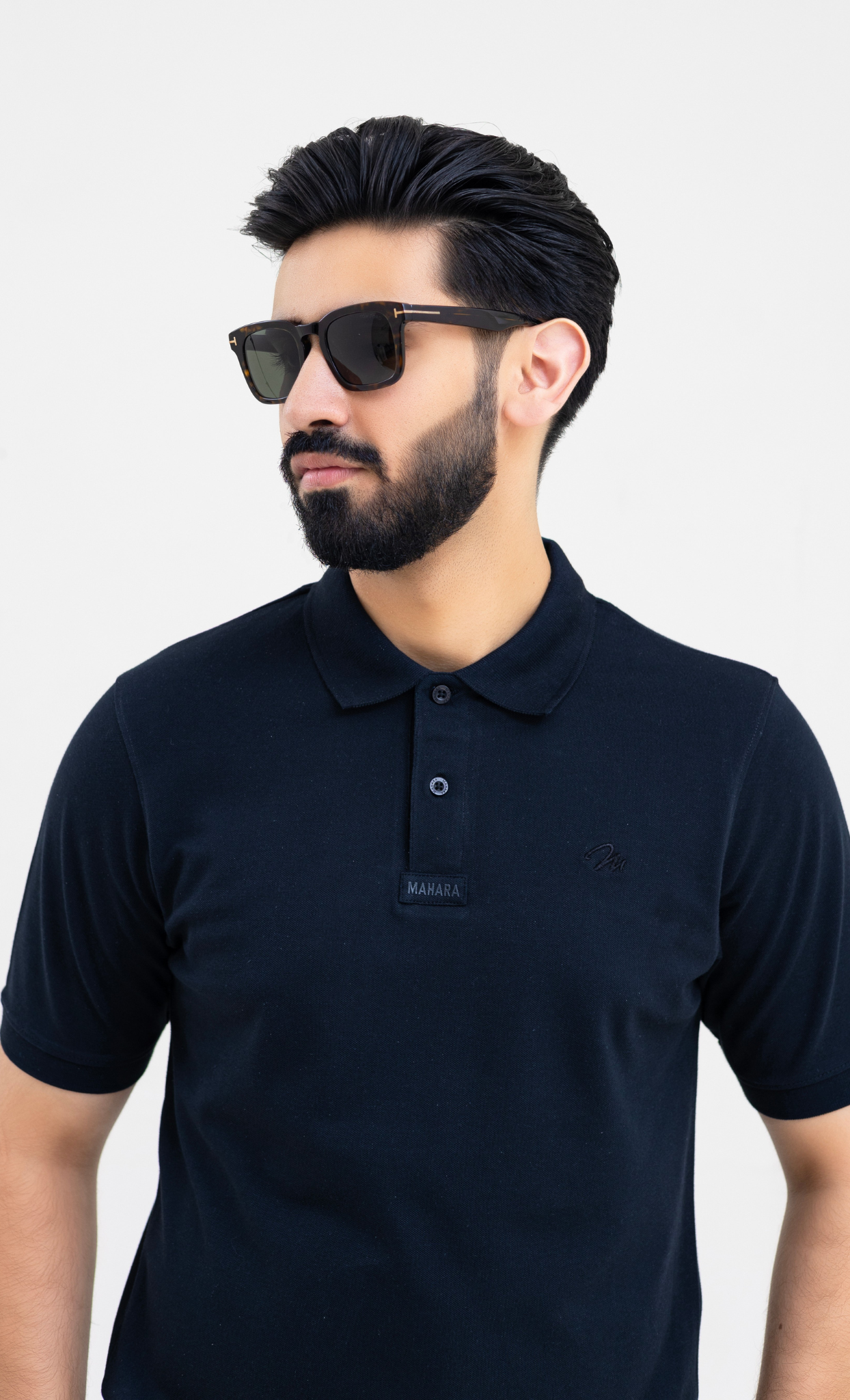 Charcoal Black - High Performance Polo