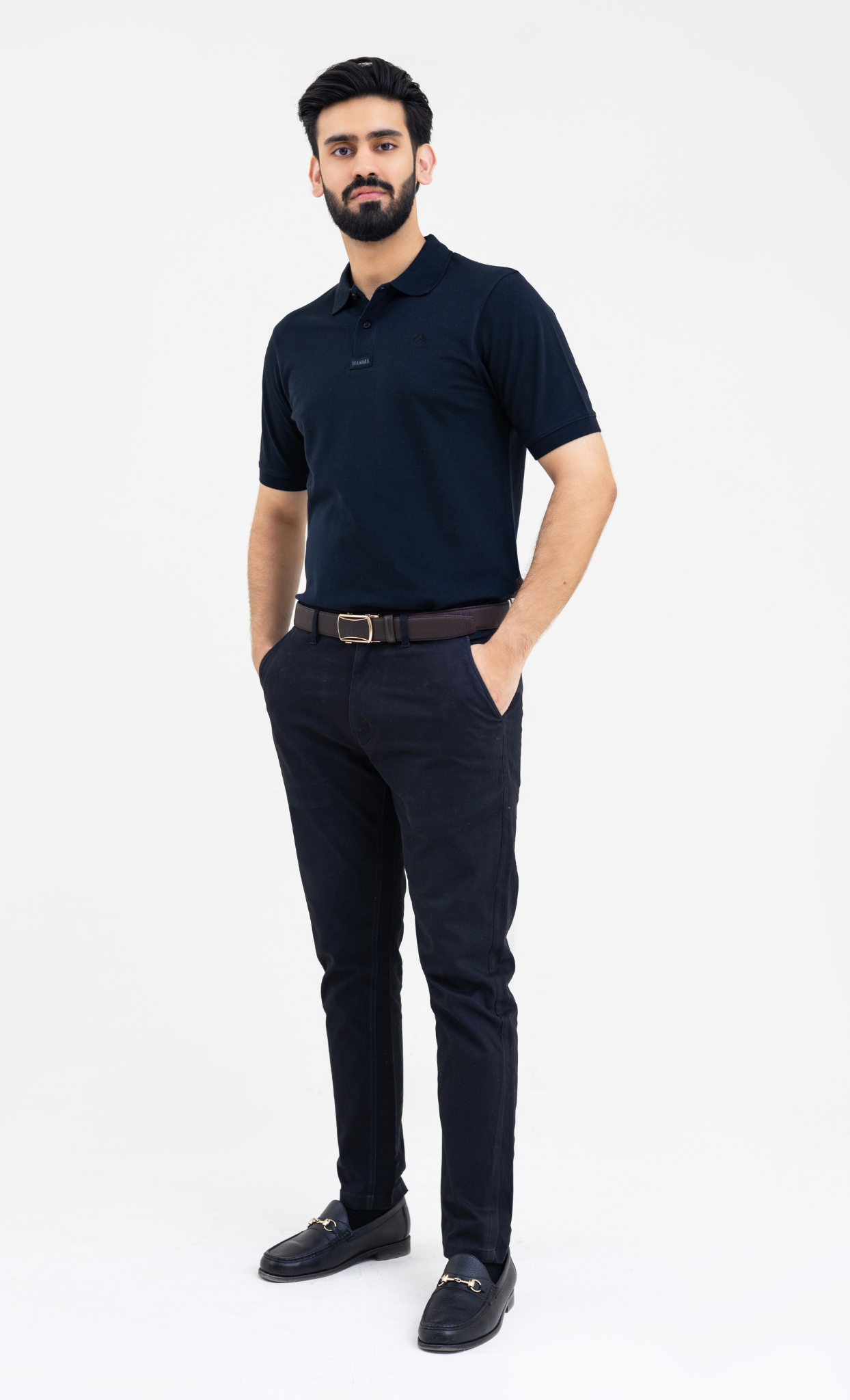 Charcoal Black - High Performance Polo