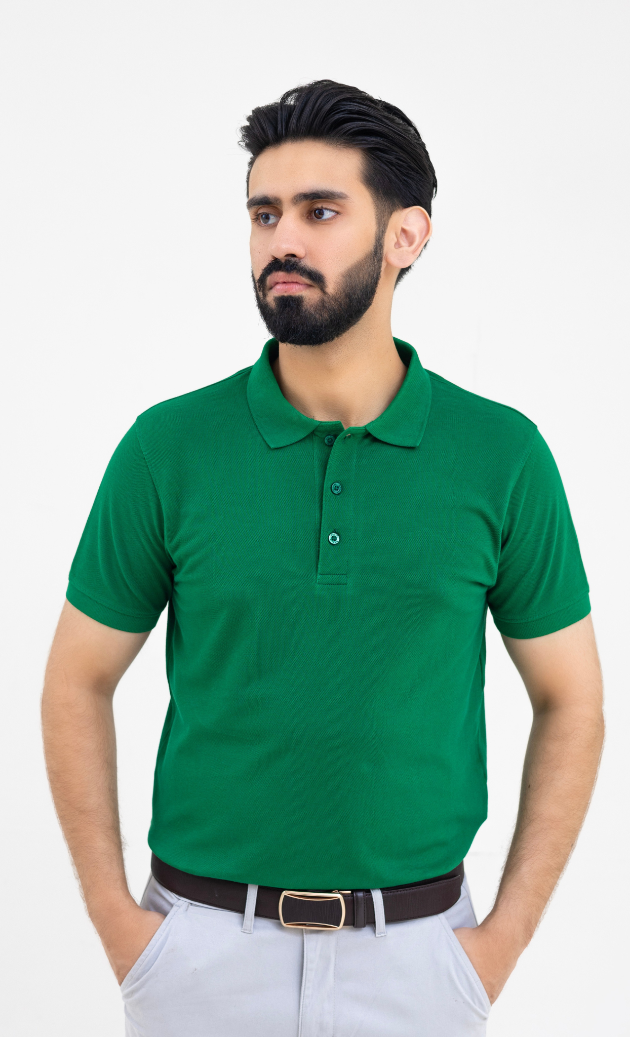 Forest Green - Premium Soft Polo