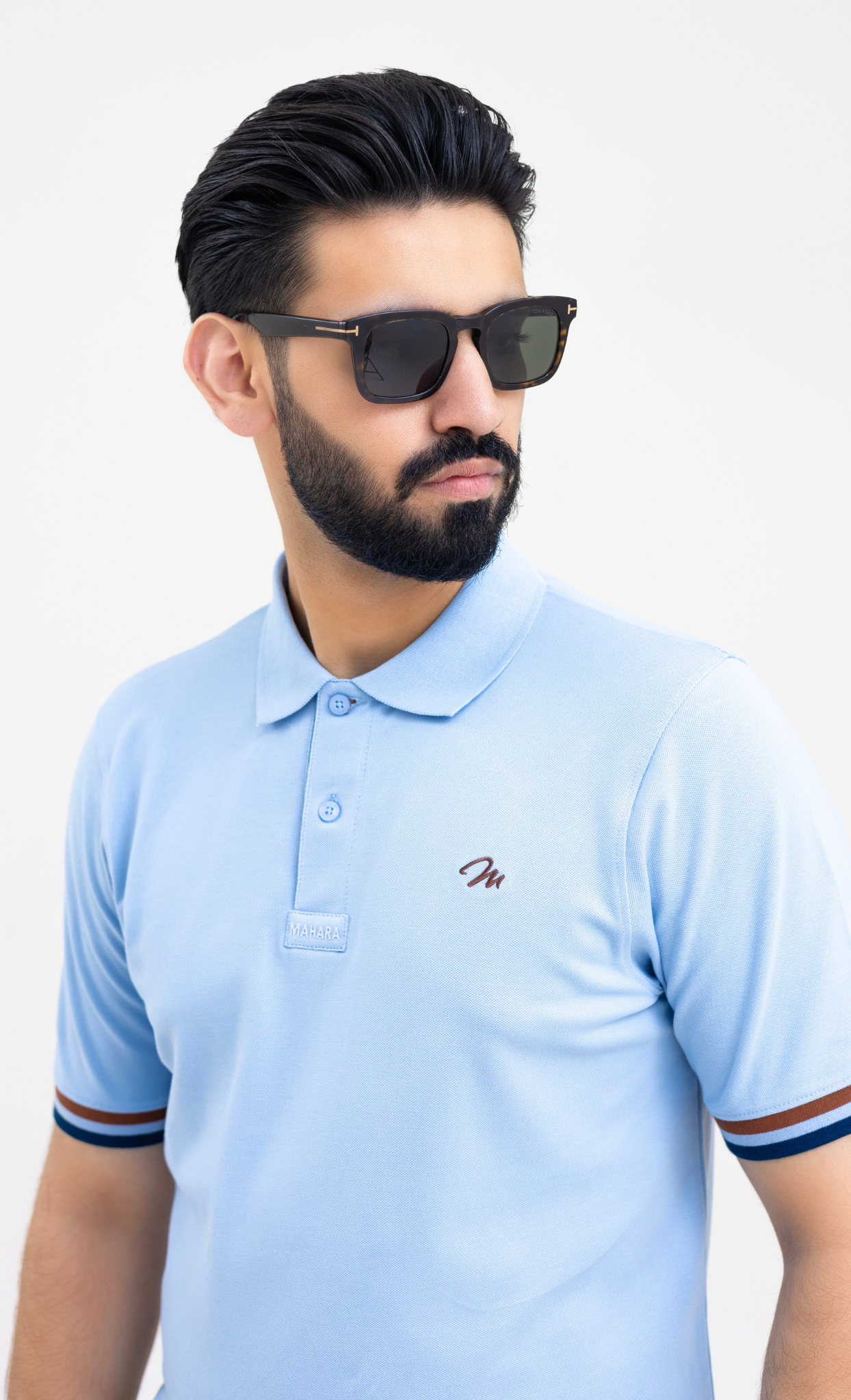 Ice Blue - High Performance Polo