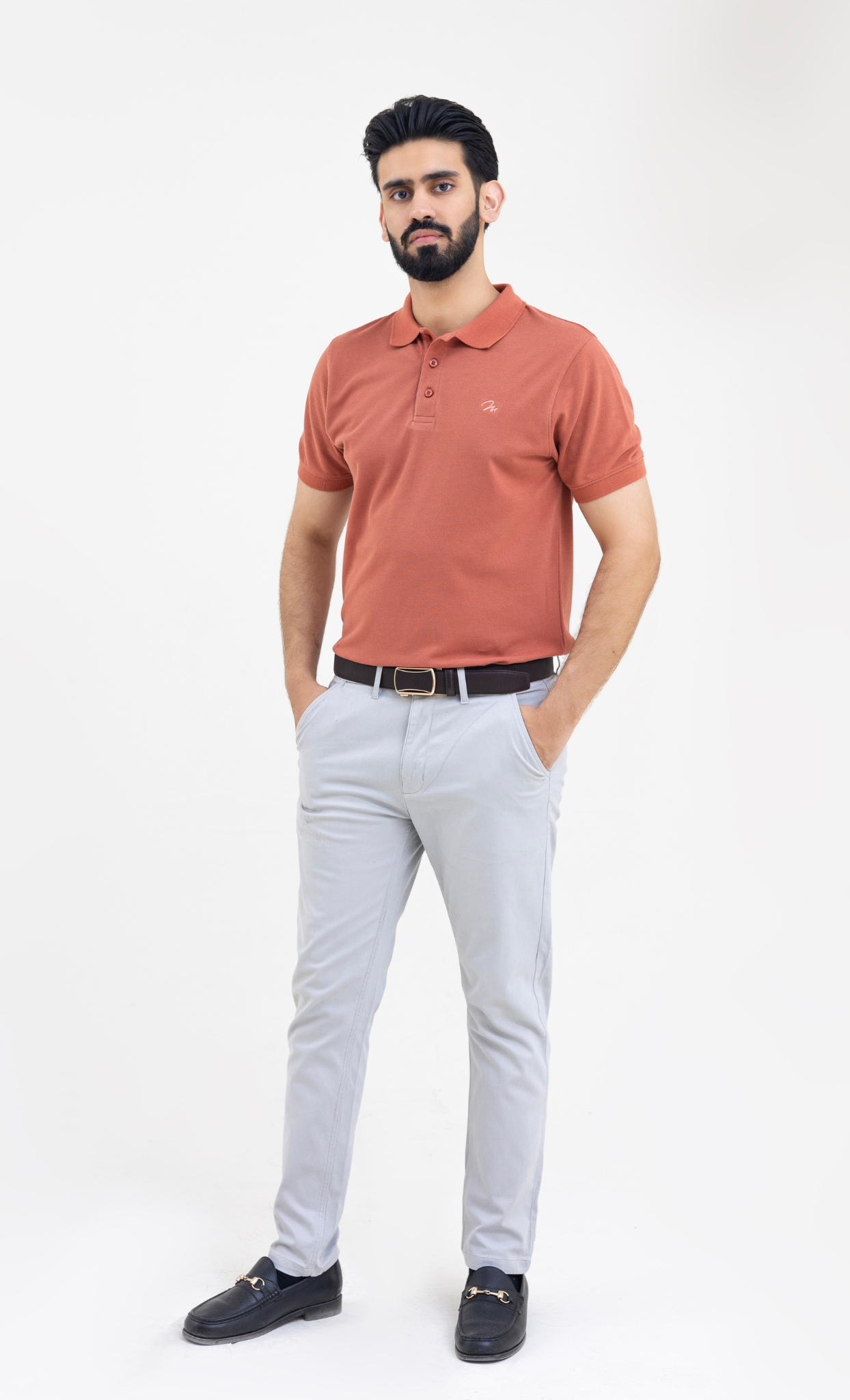 Light Red - Premium Soft Polo