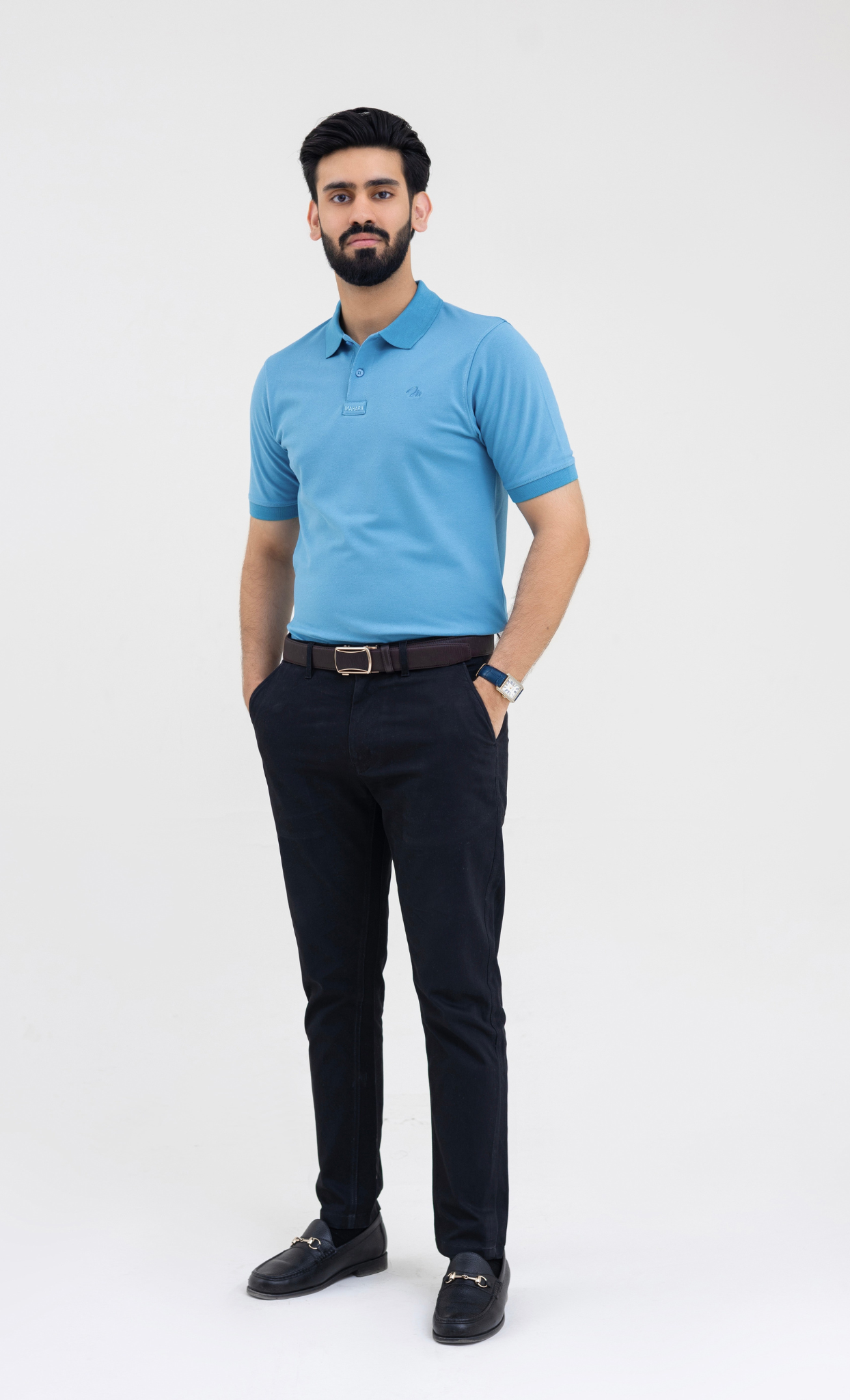 Maya Blue - High Performance Polo
