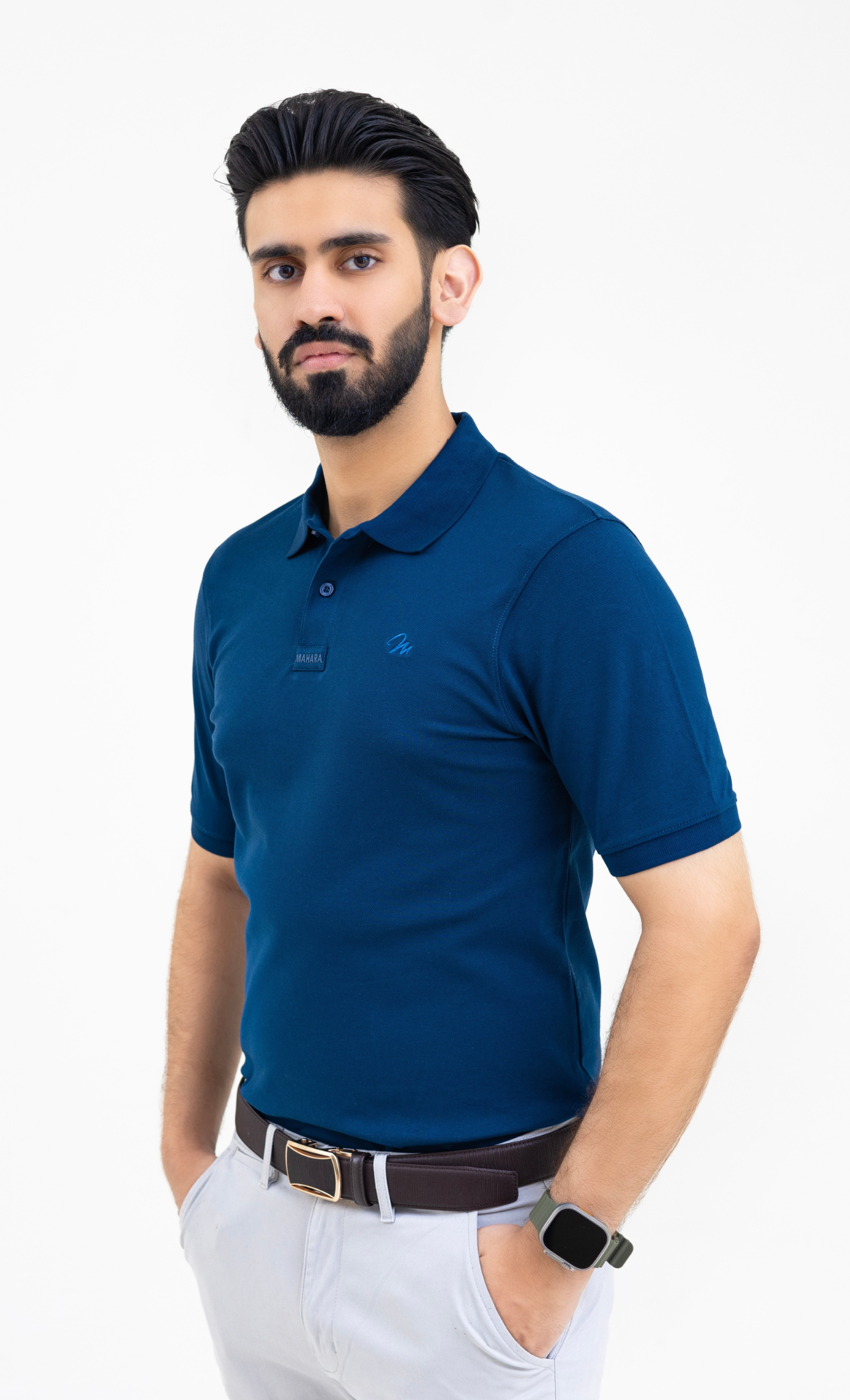 Navy Blue - High Performance Polo