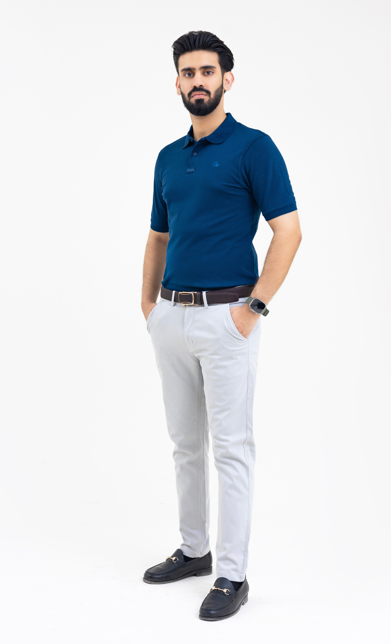 Navy Blue - High Performance Polo