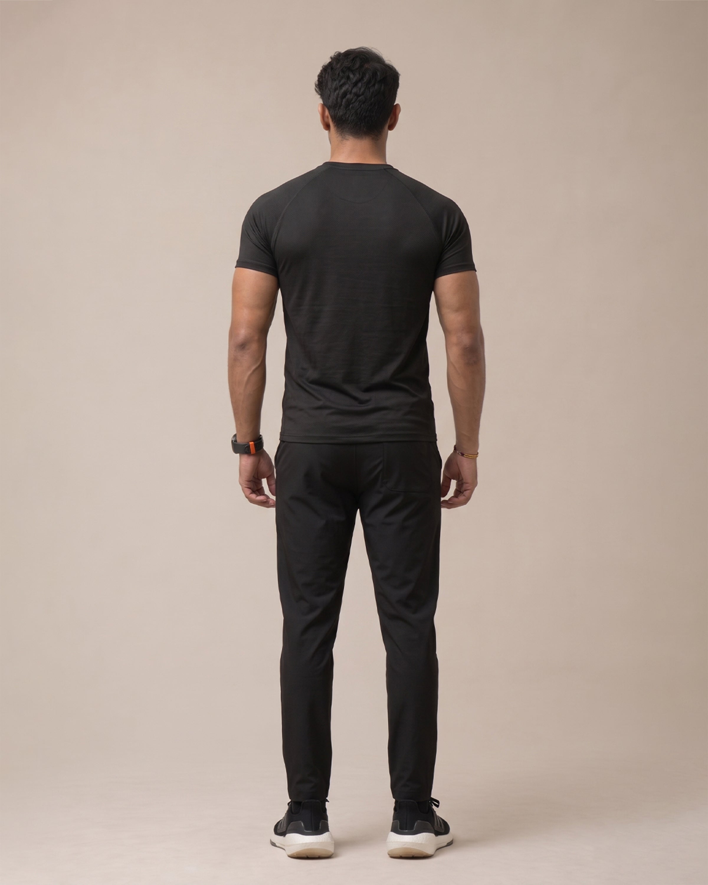 Black - Ball Mesh Raglan Tee Shirts