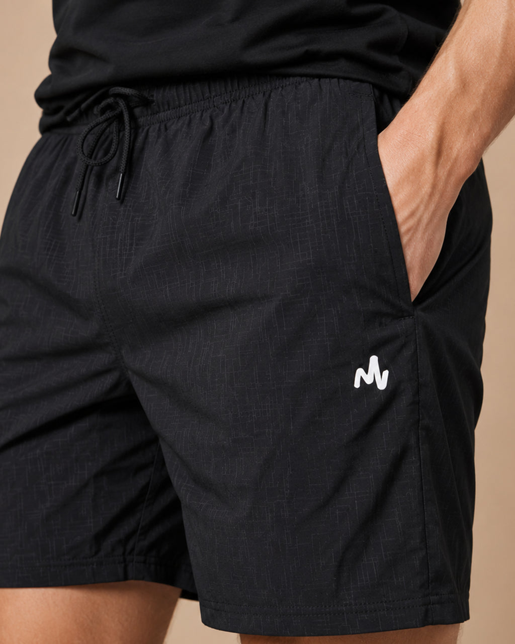 Black - Nylon Shorts