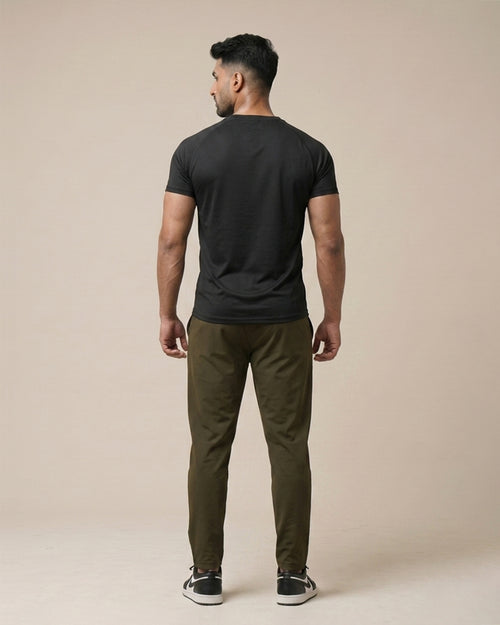 Black - Super Mesh Stretchable Tee Shirts