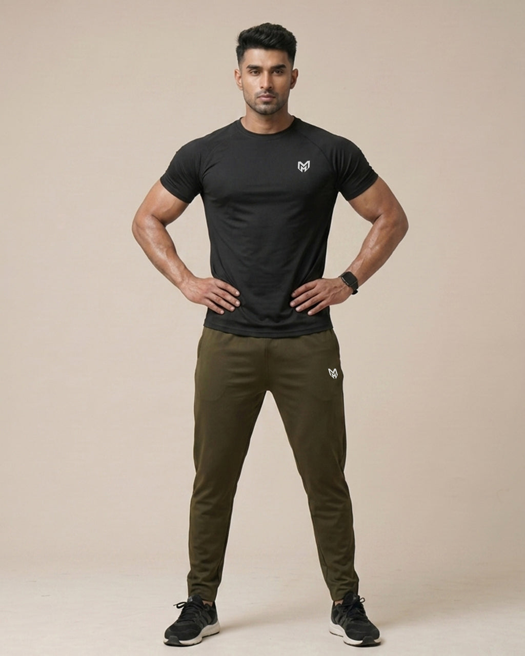 Black - Super Mesh Stretchable Tee Shirts