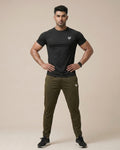 Black - Super Mesh Stretchable Tee Shirts