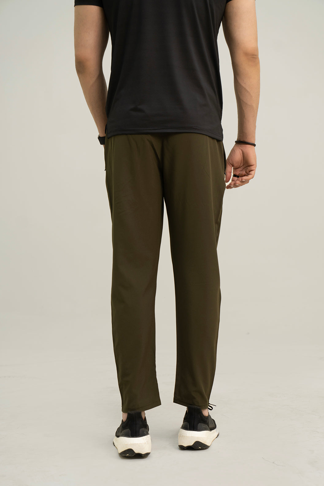 Olive Green - Ease Fit Trousers