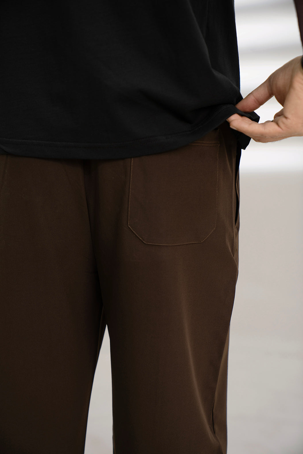 Caput Mortuum - Baggy Trousers