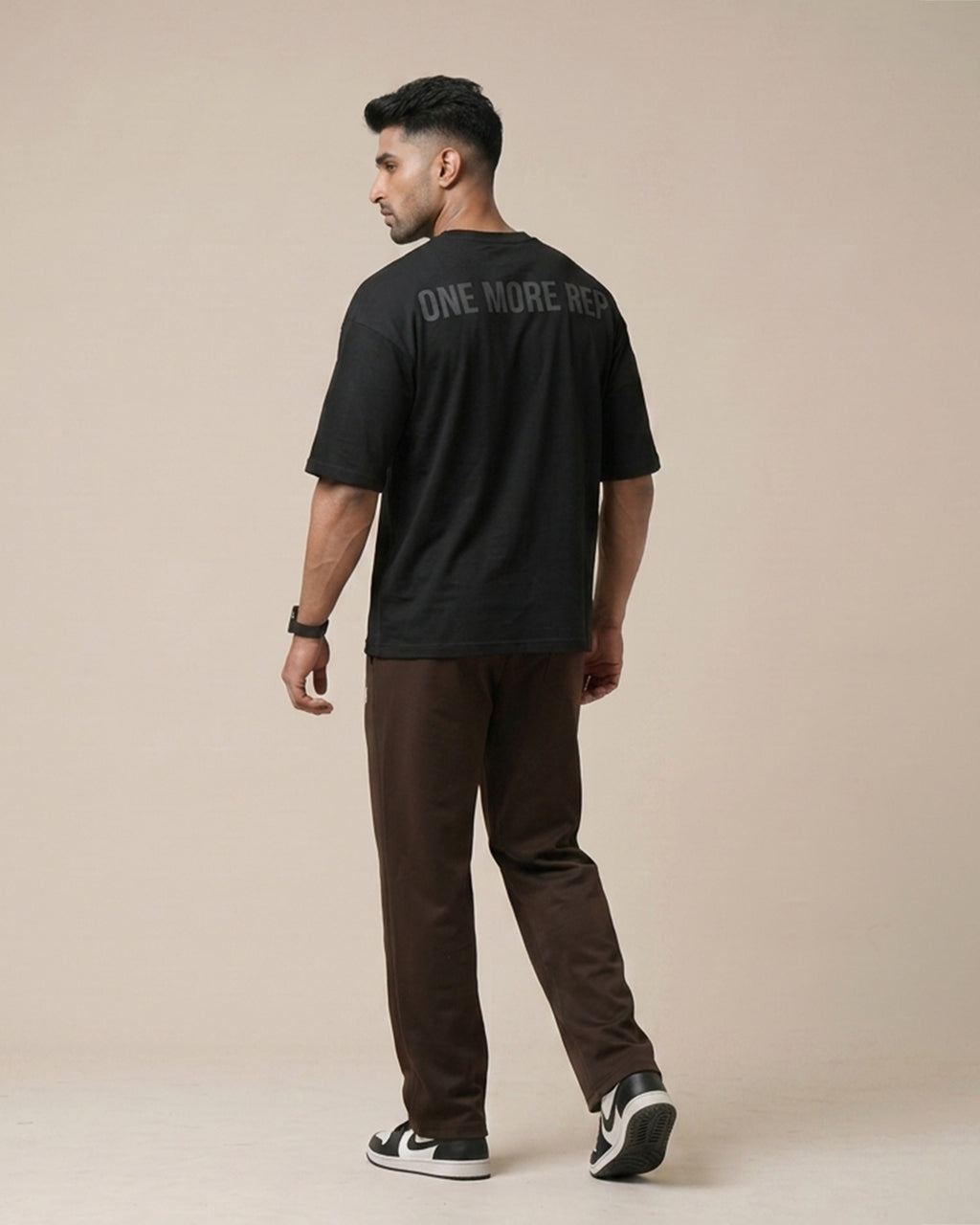 Ebony Black - Drop Shoulder Tee Shirts