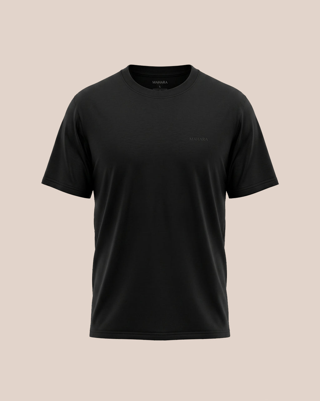 Ebony Black (Drop Shoulder) - Premium Soft T-Shirt