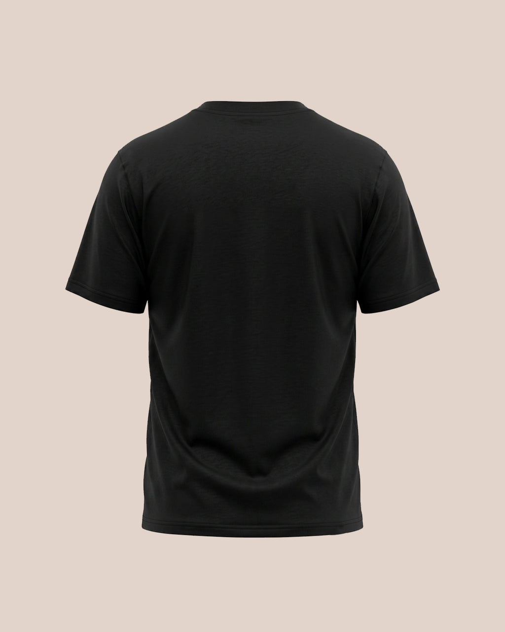 Ebony Black (Drop Shoulder) - Premium Soft T-Shirt