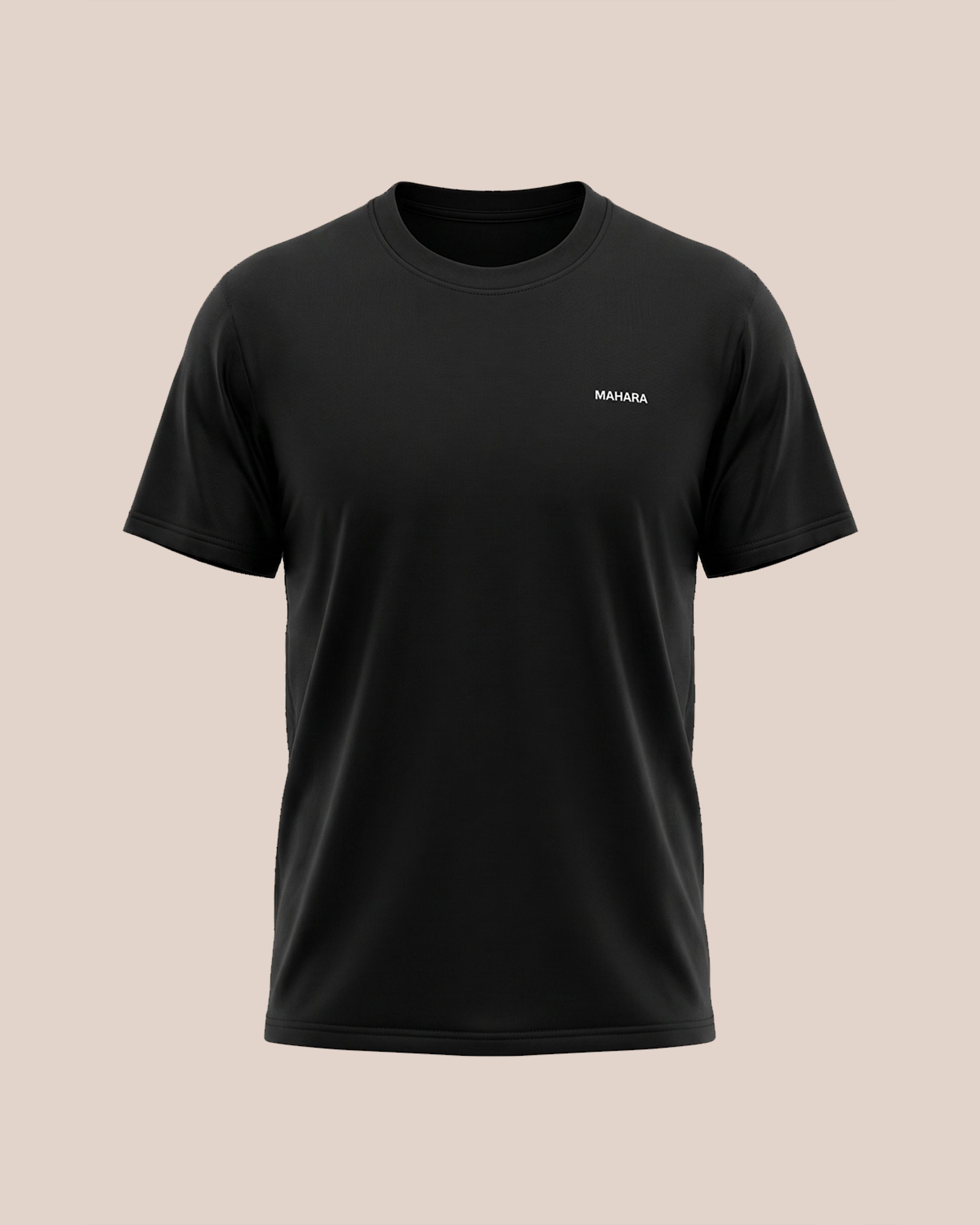 Ebony Black (Regular Fit) - Premium Soft T-Shirt