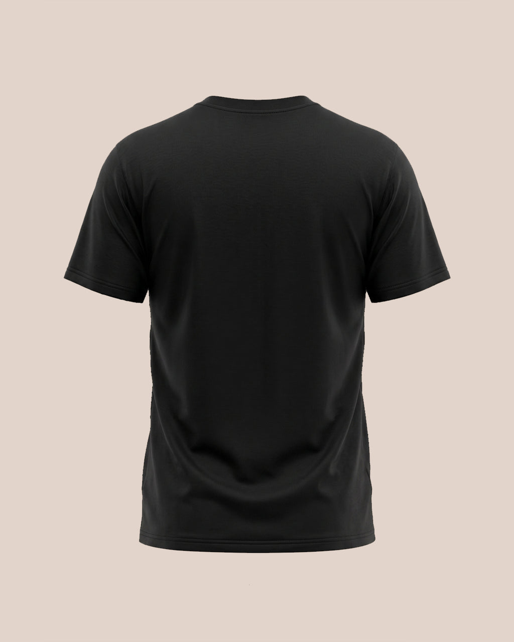 Ebony Black (Regular Fit) - Premium Soft T-Shirt