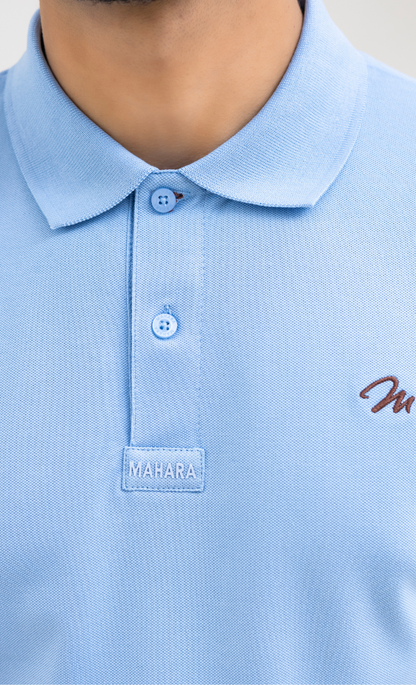 Ice Blue - High Performance Polo