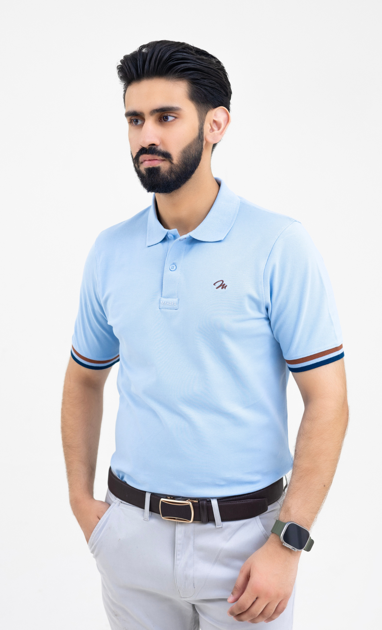 Ice Blue - High Performance Polo