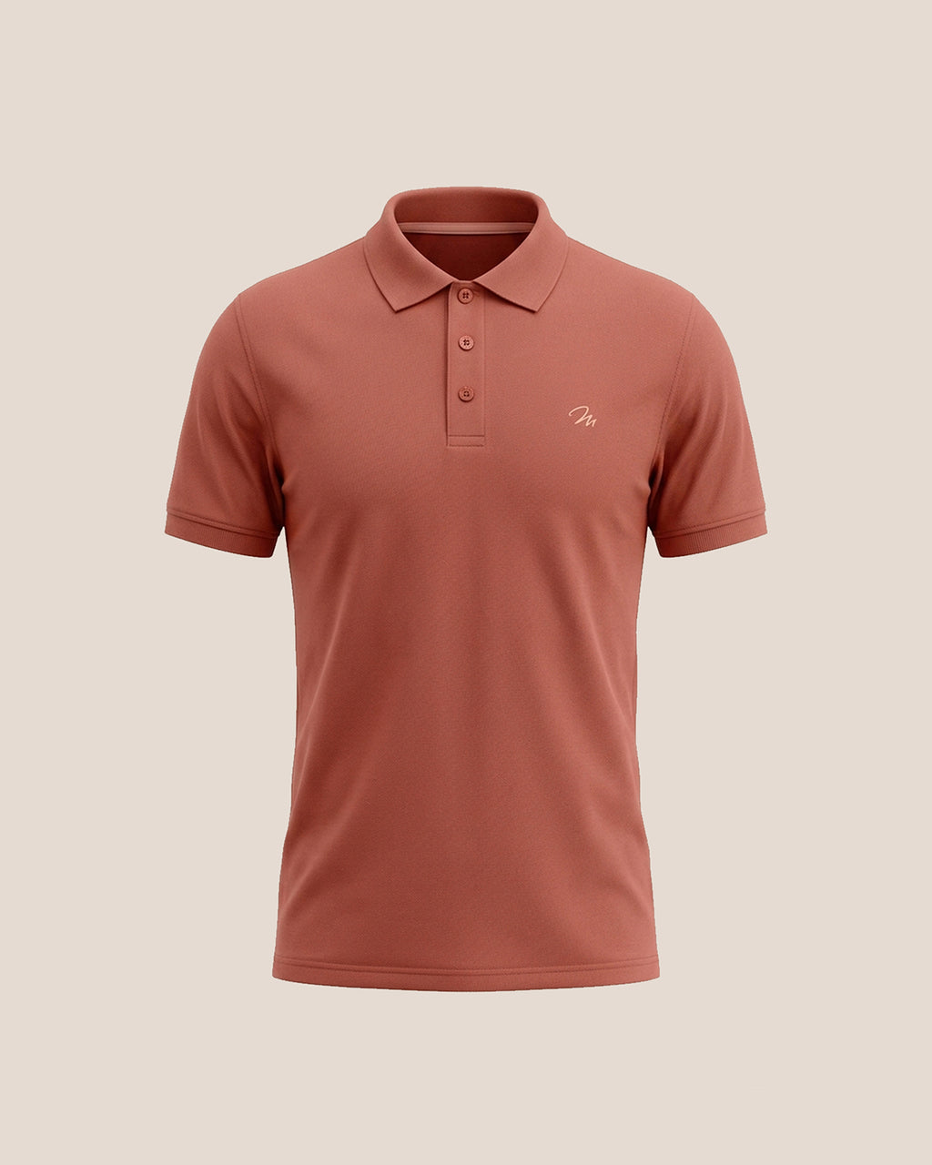 Light Red - Premium Soft Polo