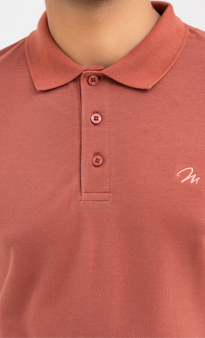 Light Red - Premium Soft Polo