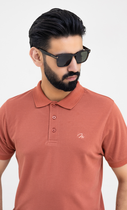 Light Red - Premium Soft Polo
