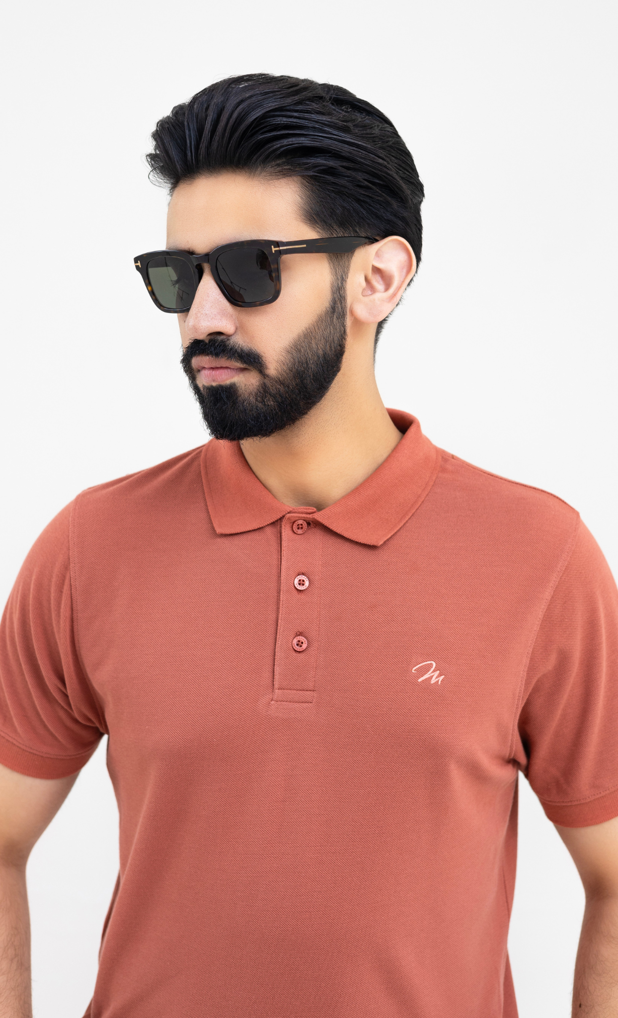 Light Red - Premium Soft Polo