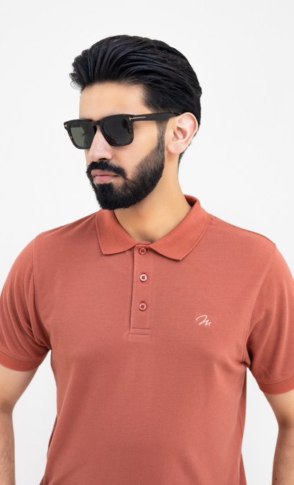 Light Red - Premium Soft Polo