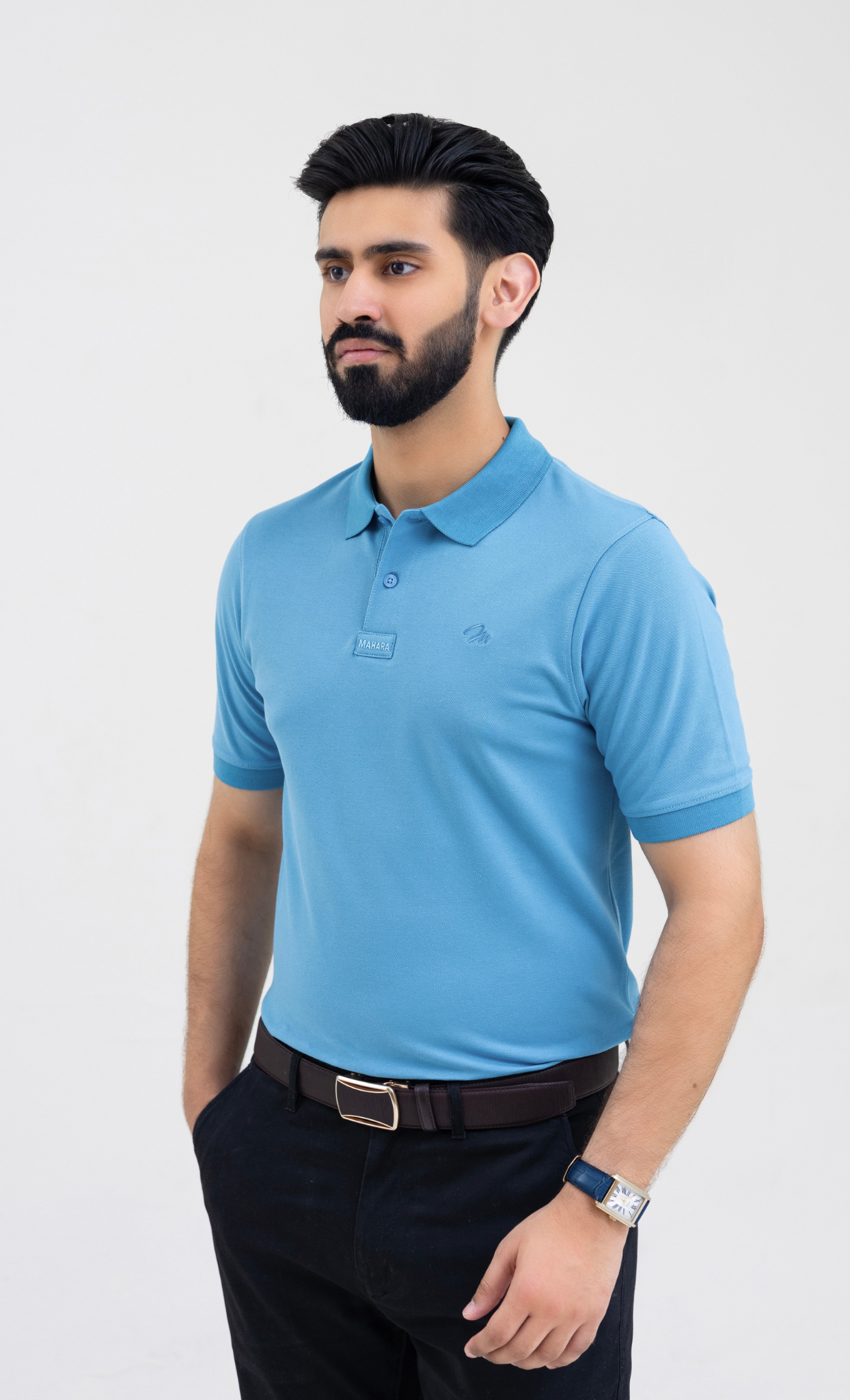 Maya Blue - High Performance Polo