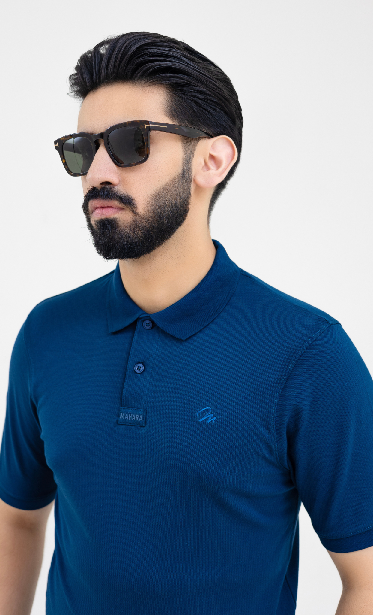 Navy Blue - High Performance Polo