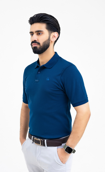Navy Blue - High Performance Polo