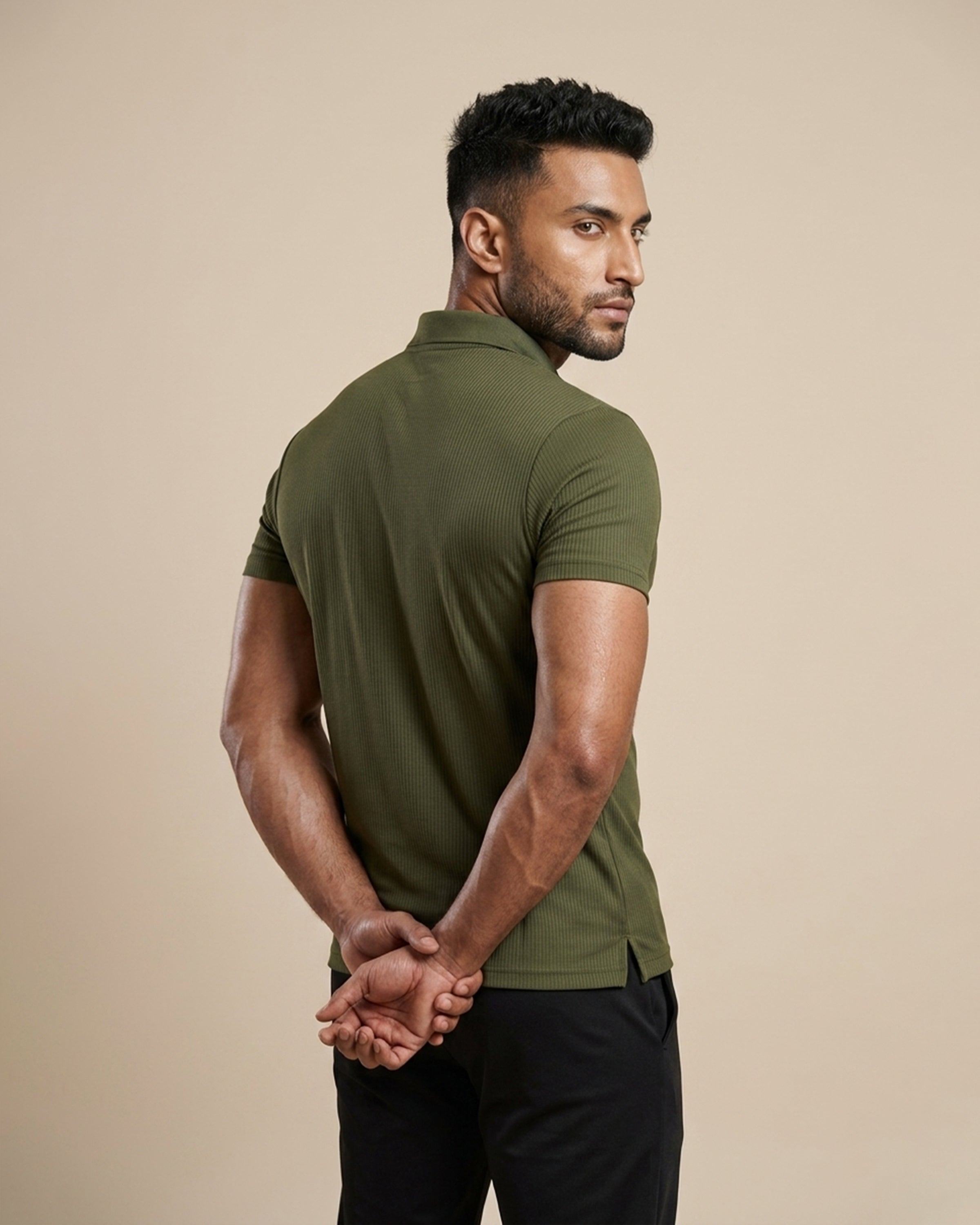 Olive Green - Grill Mesh Polo
