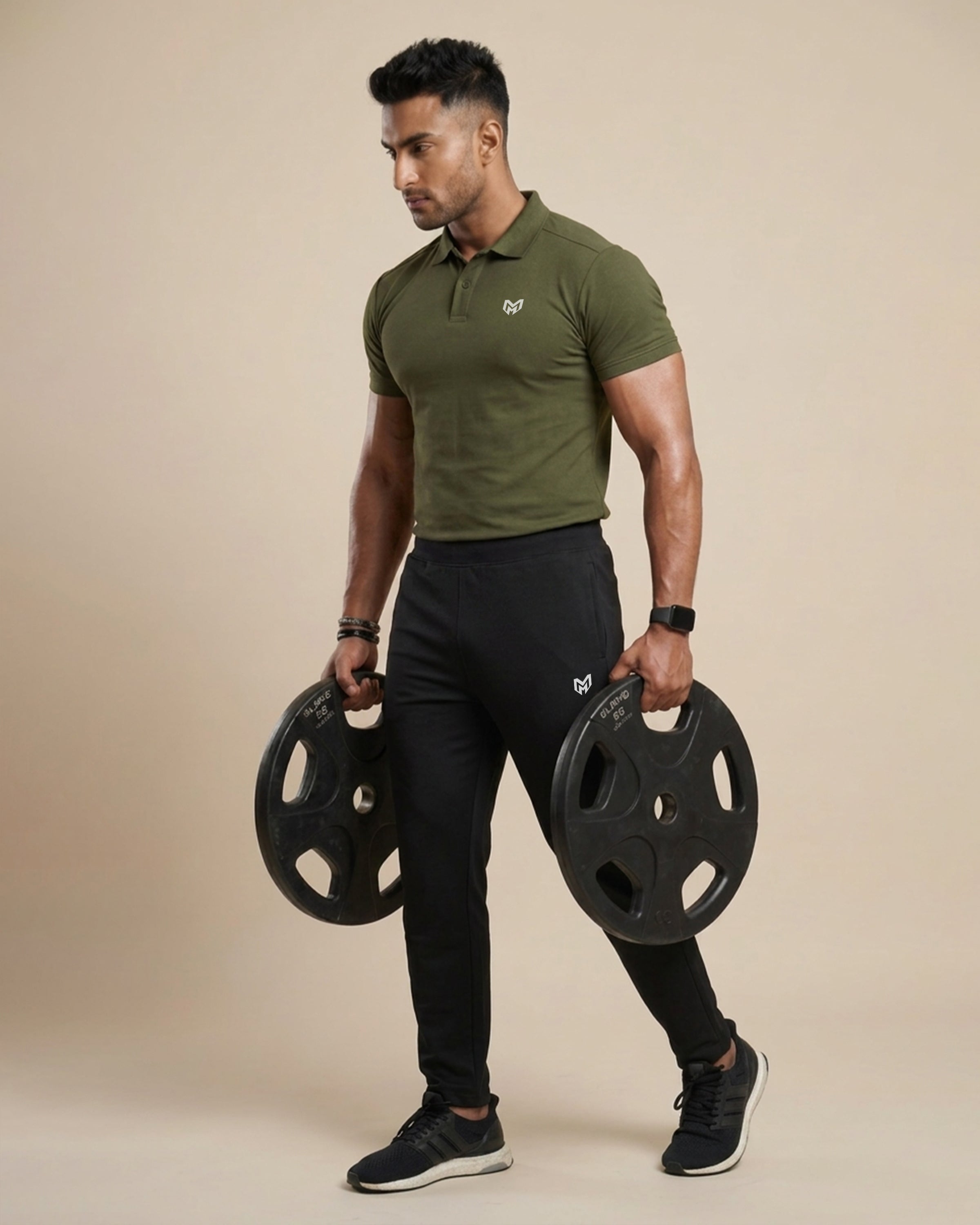 Olive Green - Grill Mesh Polo