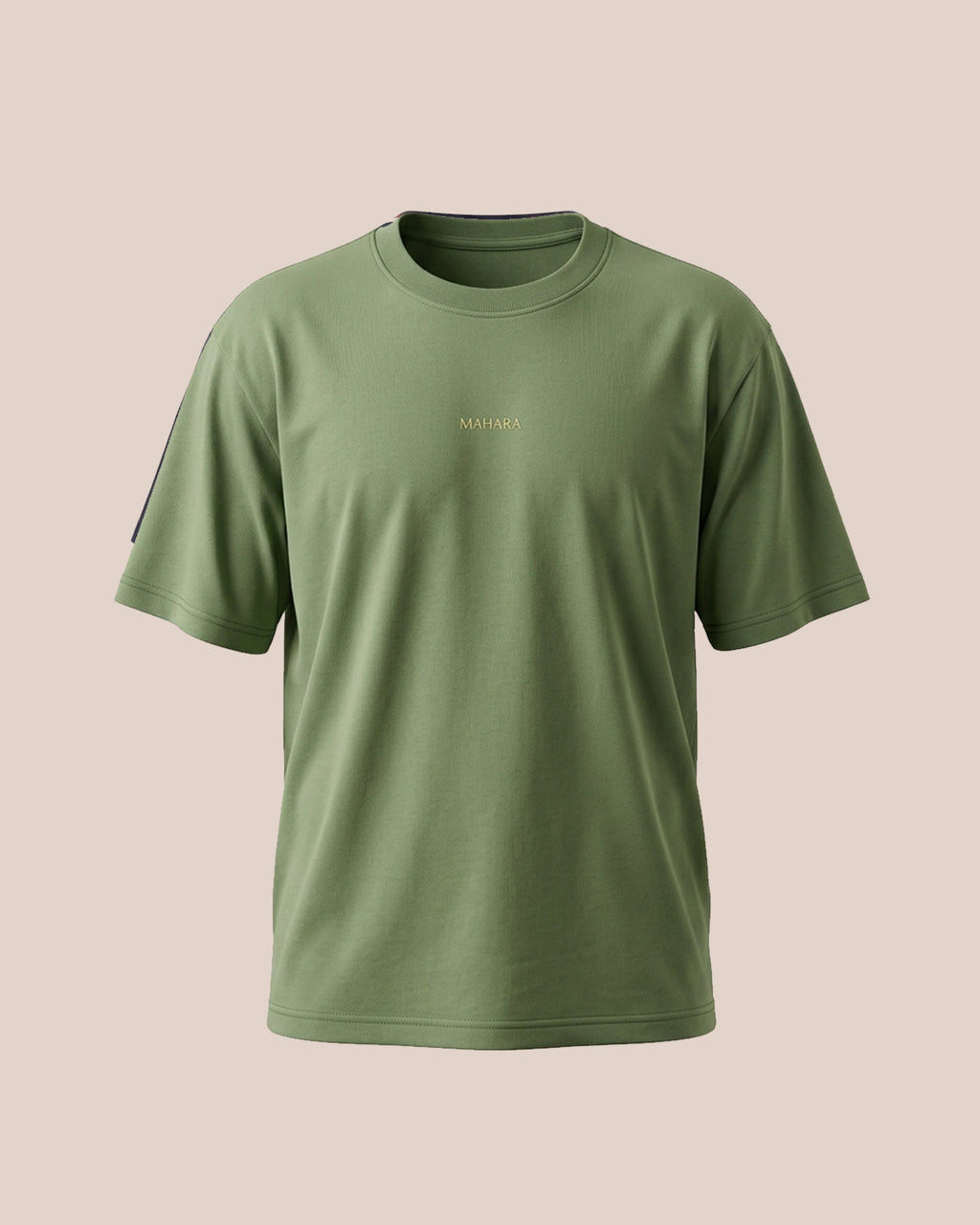 Olive Green (Drop Shoulder) - Premium Soft T-Shirt