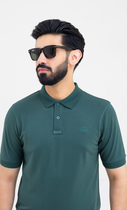 Pine Green - High Performance Polo
