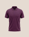 Plum Zipper - Premium Soft Polo