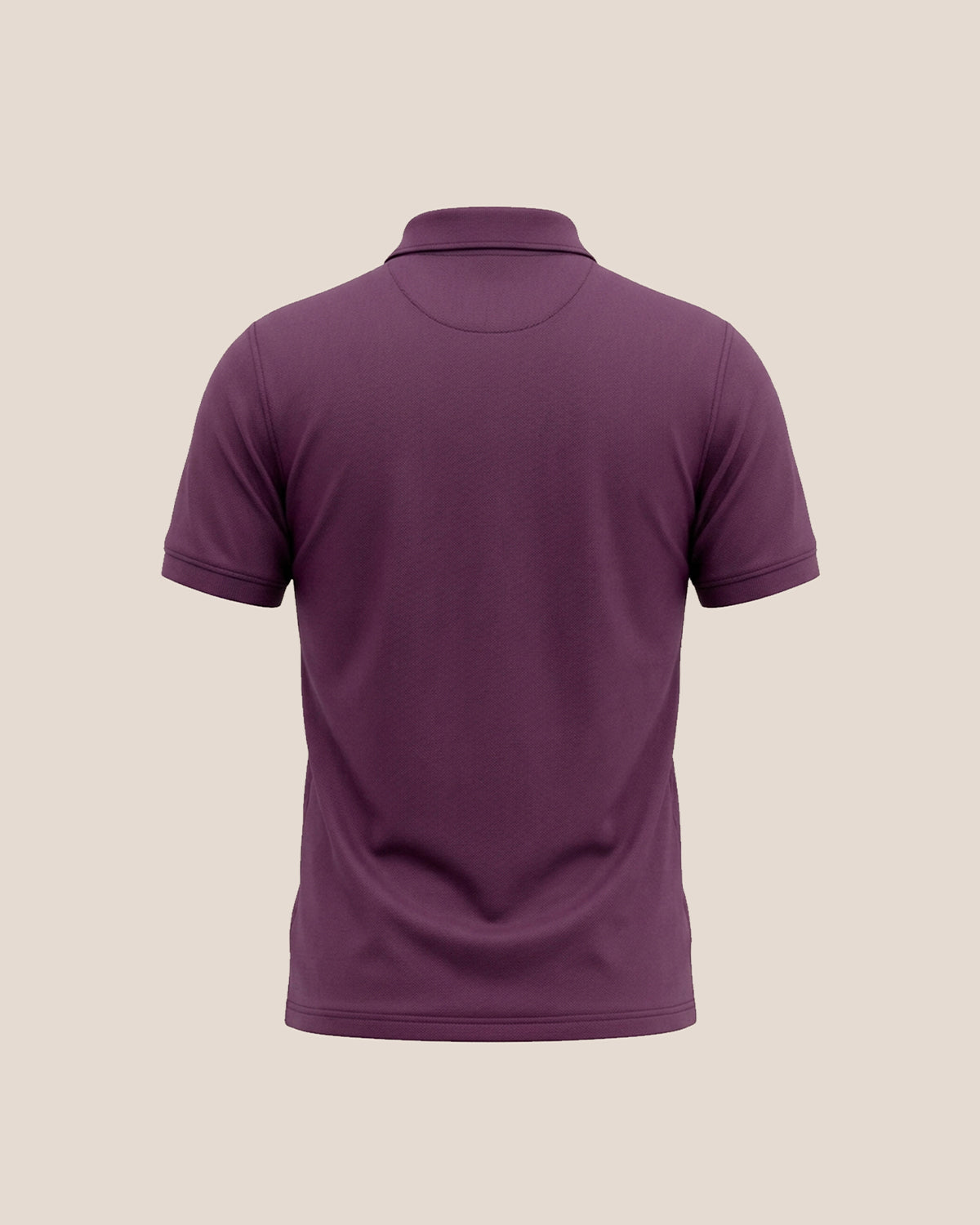 Plum Zipper - Premium Soft Polo