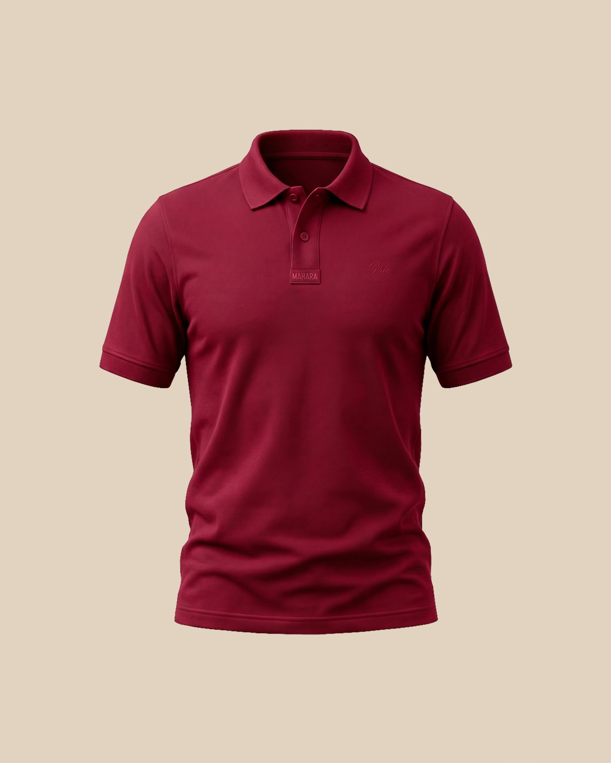 Ruby Red - High Performance Polo