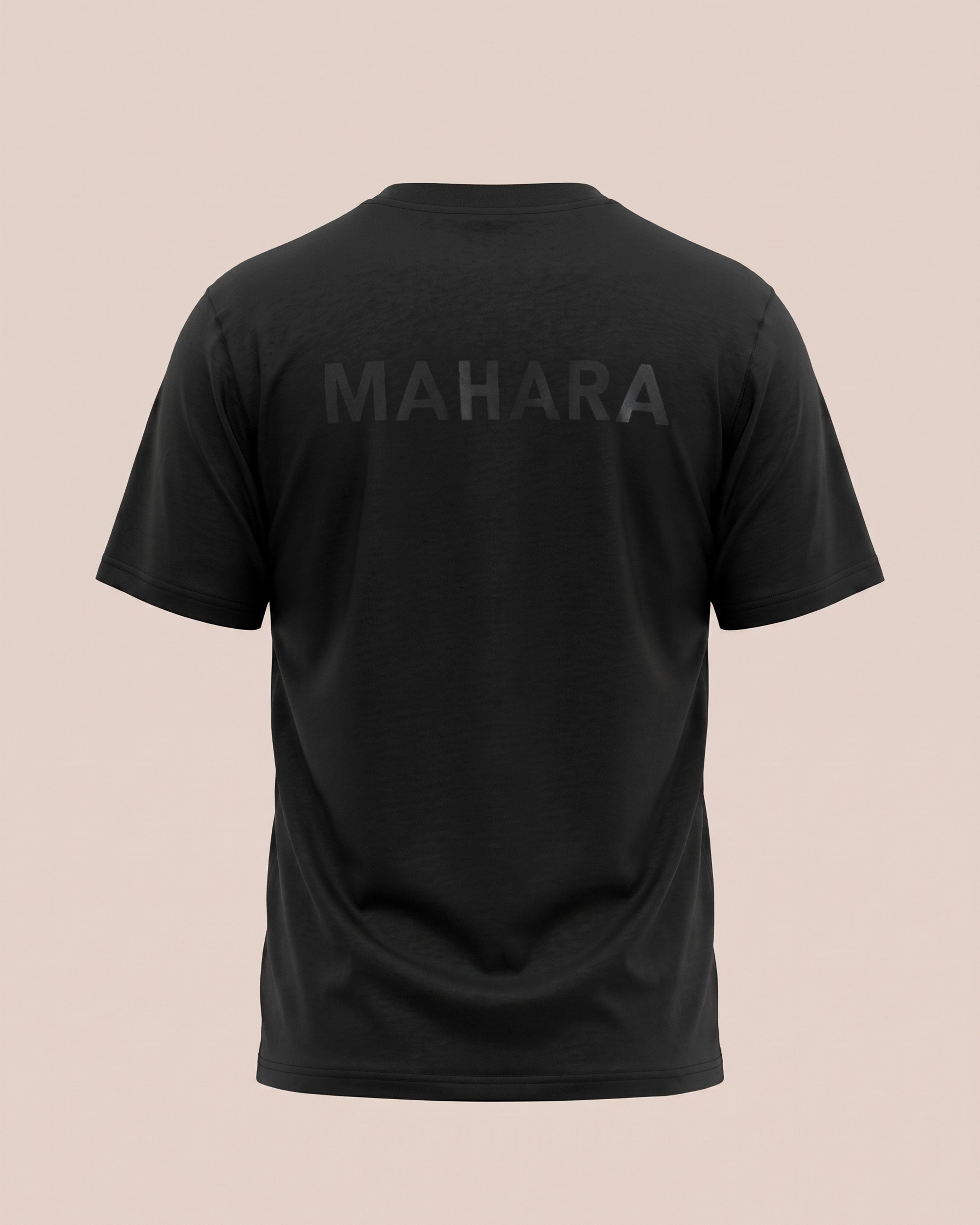 Ebony Black (Drop Shoulder) - Premium Soft T-Shirt